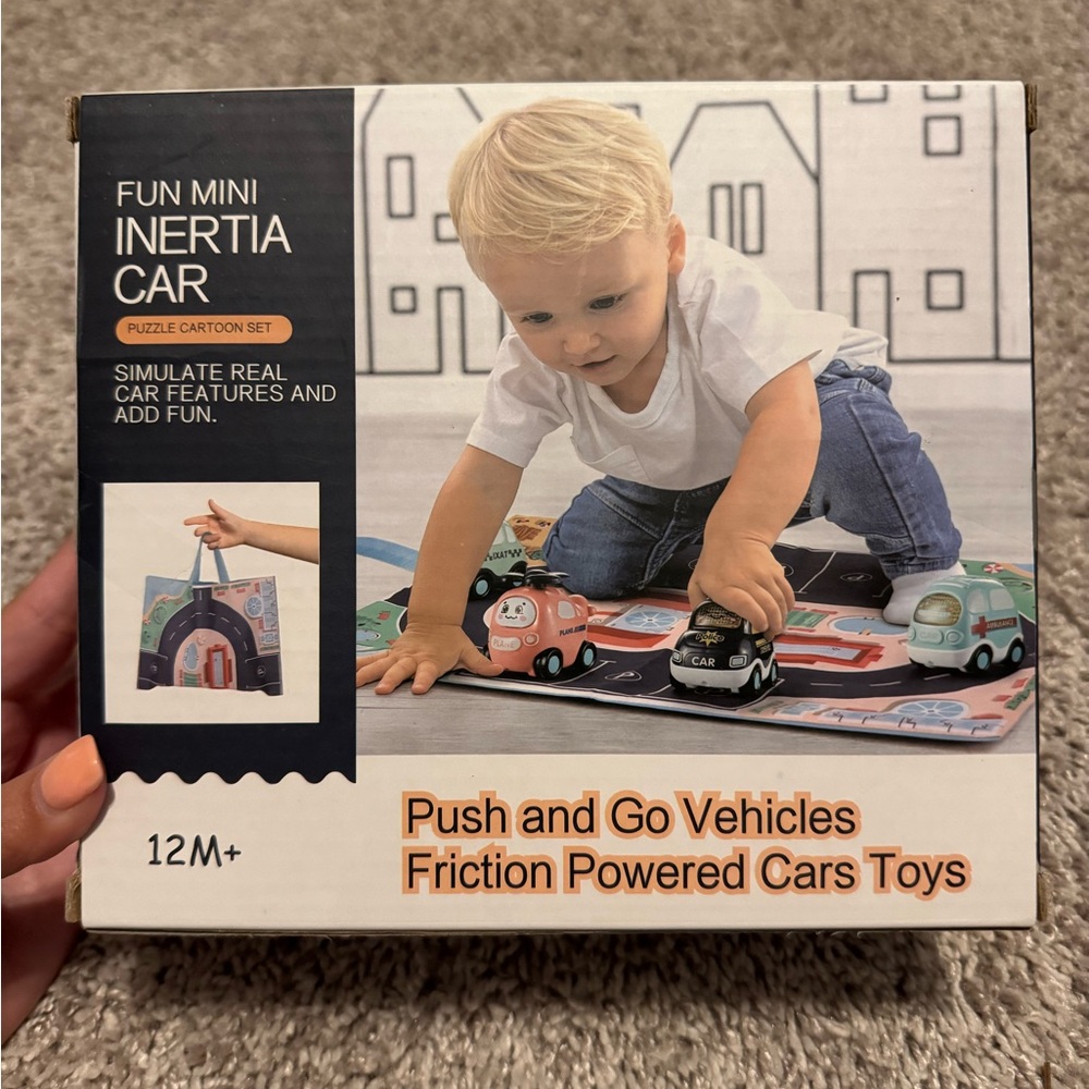 Fun mini inertia car set